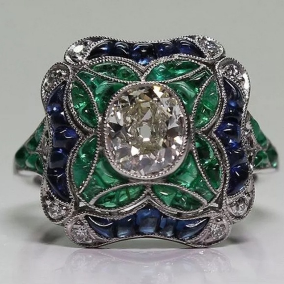 Unbranded Jewelry - Sapphire Womens Ring Size 6